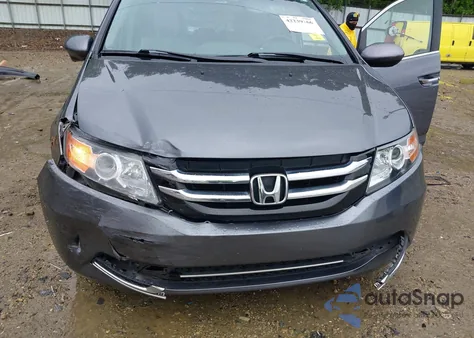 2017 Honda Odyssey Ex-L from USA, damaged, VIN 5FNRL5H69HB022192